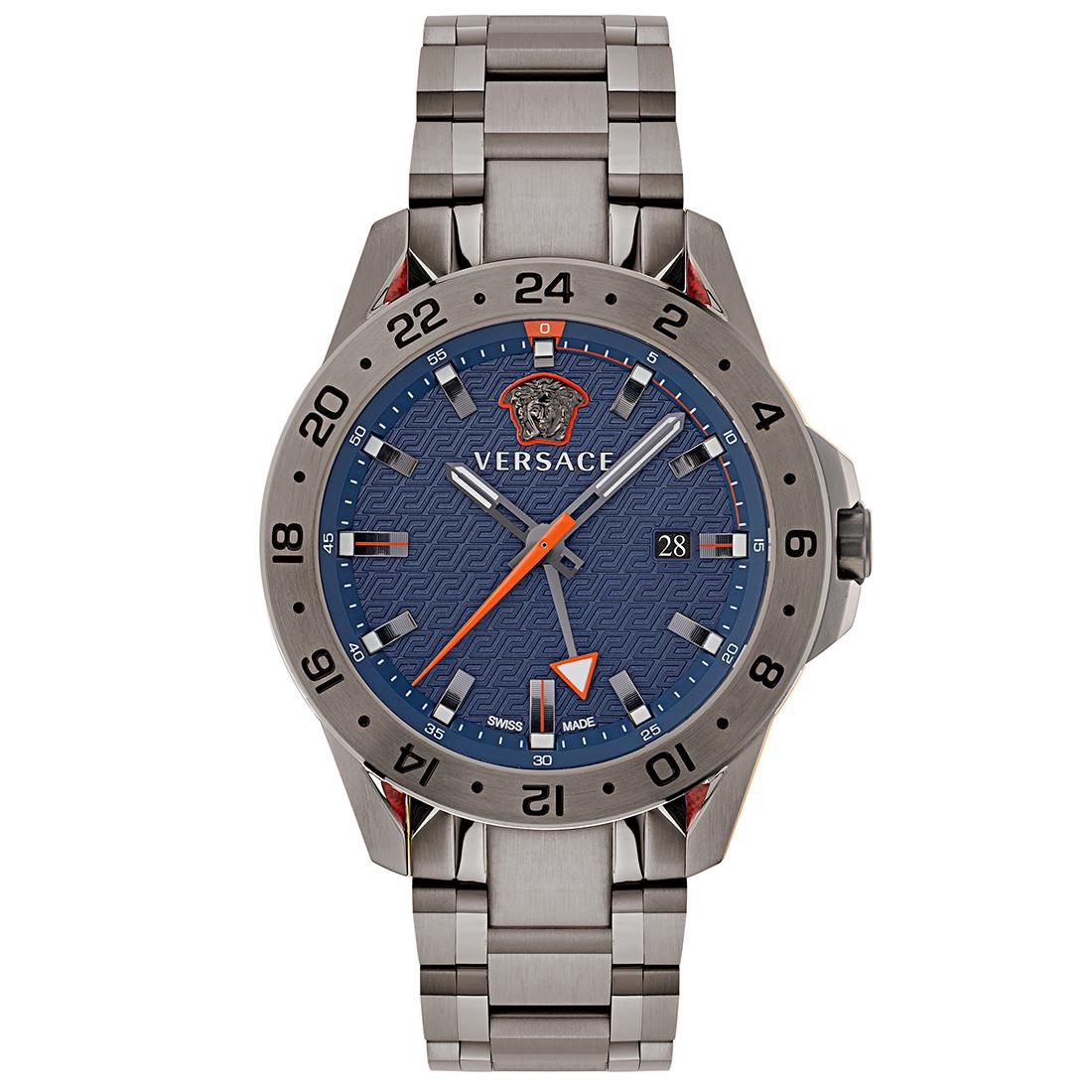 Versace VE2W00422 Sport Tech Gmt Heren Uhr Versace VE2W00422 Sport Tech Gmt Heren Uhr
